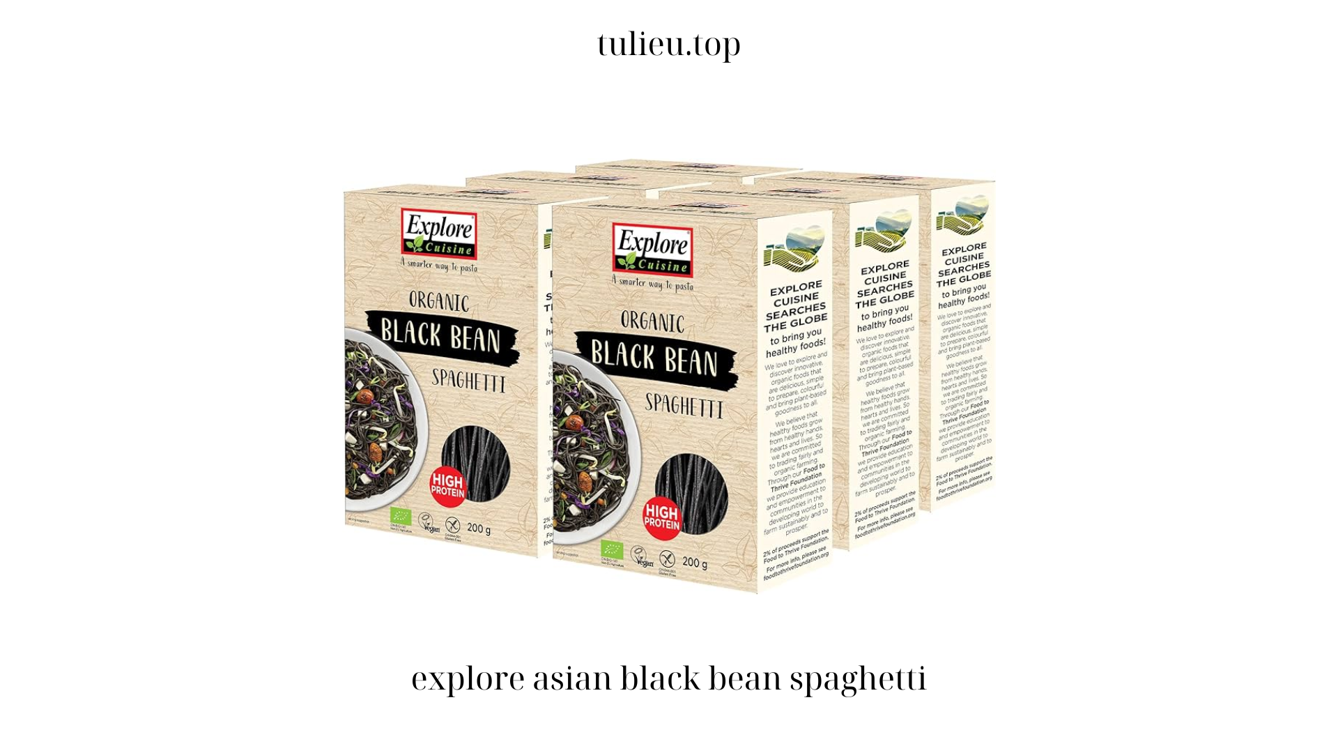 explore asian black bean spaghetti